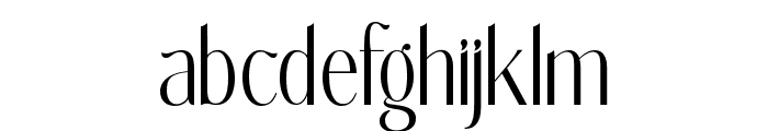 Enoway Font LOWERCASE