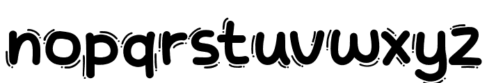 Espresso Show Font LOWERCASE