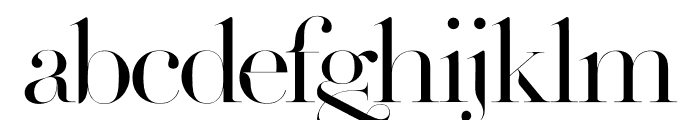 Evangelina Font LOWERCASE