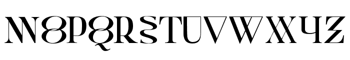 ExodusDemo Shino Font LOWERCASE