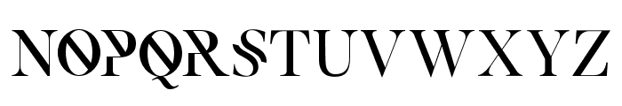 ExodusDemo Striped Font LOWERCASE