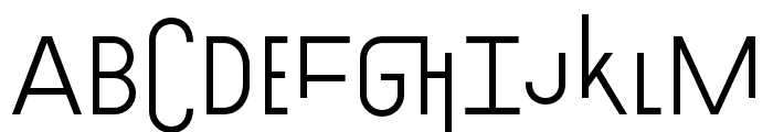 Exposit Regular Font LOWERCASE