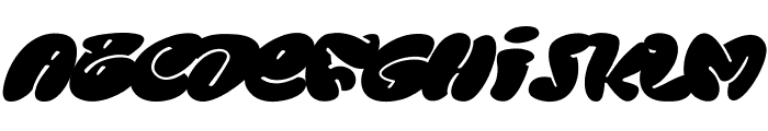 FATBOY Font UPPERCASE