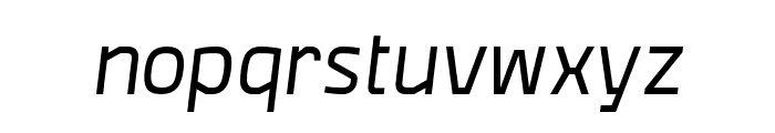 FC Active Italic Font LOWERCASE