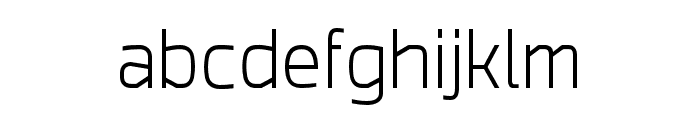 FC Active Light Font LOWERCASE