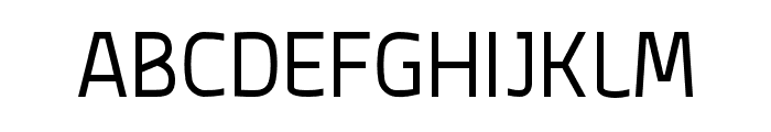 FC Active Regular Font UPPERCASE
