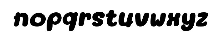 FC Candy Italic Font LOWERCASE