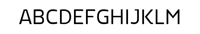 FC Ekaluck Light Font UPPERCASE