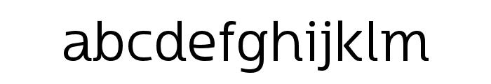 FC Ekaluck Light Font LOWERCASE