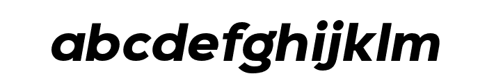 FC Friday Medium Italic Font LOWERCASE