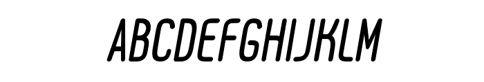 FC Galaxy Italic Font UPPERCASE