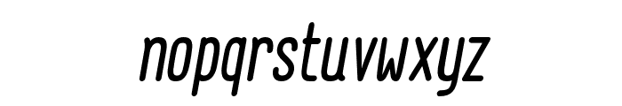 FC Galaxy Italic Font LOWERCASE