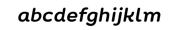FC Home Italic Font LOWERCASE