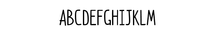 FC Knomphing Regular Font UPPERCASE