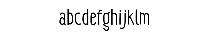 FC Knomphing Regular Font LOWERCASE