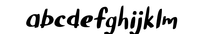 FC Magic Italic Font LOWERCASE