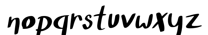 FC Magic Italic Font LOWERCASE