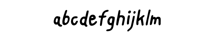 FC Marshmallow Italic Font LOWERCASE