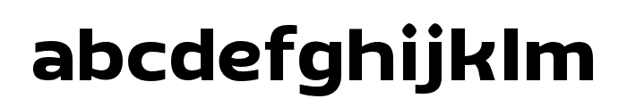 FC Motorway Bold Font LOWERCASE