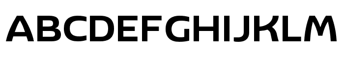 FC Motorway Regular Font UPPERCASE