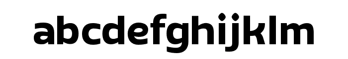 FC Motorway Semi Condensed Bold Font LOWERCASE