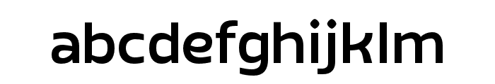 FC Motorway Semi Condensed Regular Font LOWERCASE