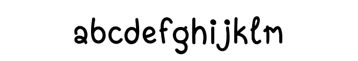 FC Muffin Regular Font LOWERCASE