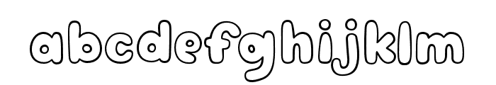 FC Onigiri Outline Color Font LOWERCASE