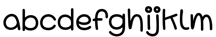 FC Rainbow Regular Font LOWERCASE