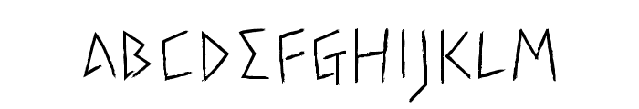 FC Rebel Light Font UPPERCASE