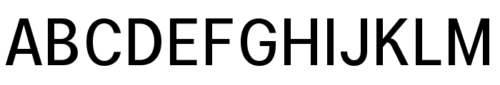 FCParagraph Regular Condensed Font UPPERCASE
