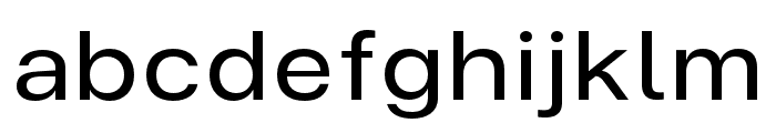 FCParagraph Regular Expanded Font LOWERCASE