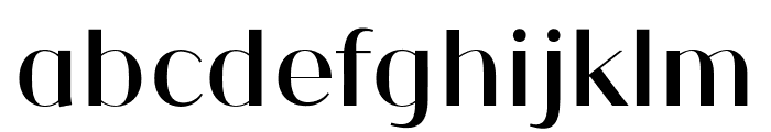 FF4AGORAL 500 Font LOWERCASE