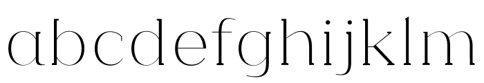 FF4AGORALserif 250 Font LOWERCASE