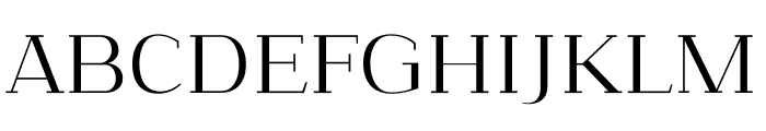 FF4AGORALserif 300 Font UPPERCASE