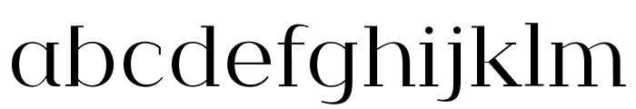 FF4AGORALserif 300 Font LOWERCASE