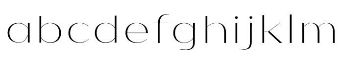 FF4AGORALwide 250 Font LOWERCASE