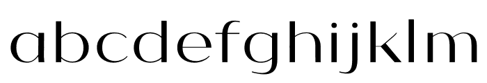 FF4AGORALwide 300 Font LOWERCASE