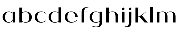 FF4AGORALwide 500 Font LOWERCASE