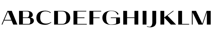 FF4AGORALwide 800 Font UPPERCASE