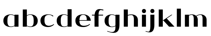 FF4AGORALwide 800 Font LOWERCASE