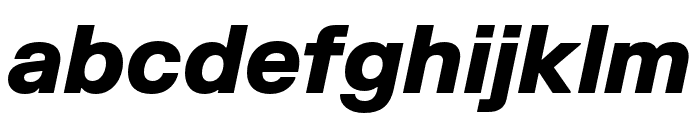 FKGrotesk BlackItalic Font LOWERCASE