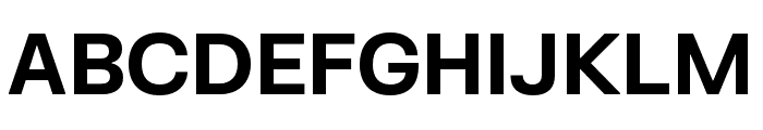 FKGrotesk Bold Font UPPERCASE