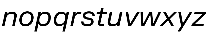 FKGrotesk Italic Font LOWERCASE