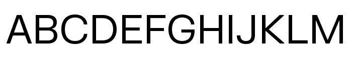 FKGrotesk Regular Font UPPERCASE