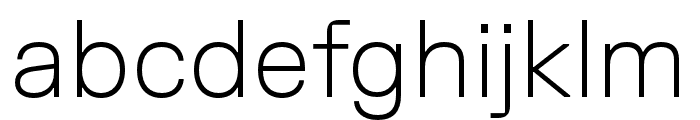 FKGrotesk Thin Font LOWERCASE