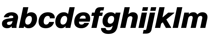 FKGroteskNeue BlackItalic Font LOWERCASE