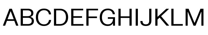 FKGroteskNeue Regular Font UPPERCASE