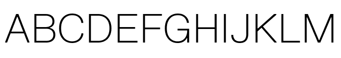 FKGroteskNeue Thin Font UPPERCASE