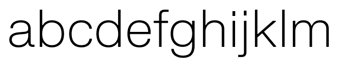 FKGroteskNeue Thin Font LOWERCASE